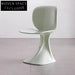 Nordic Fiberglass Dining Chair Modern Cafe Bistro Hotel Restaurant Seating