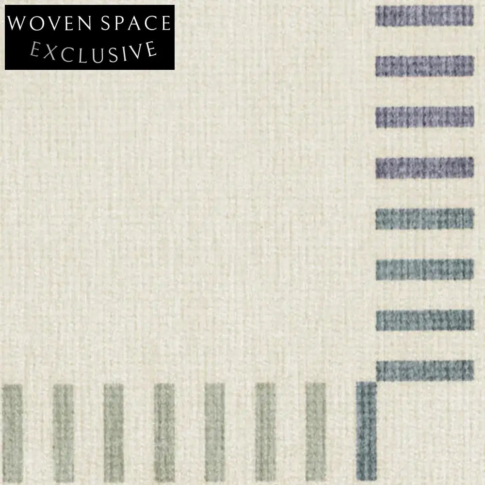 Nordic Geometric Pattern Polyester Coffee Table Carpet for Living Room Decor