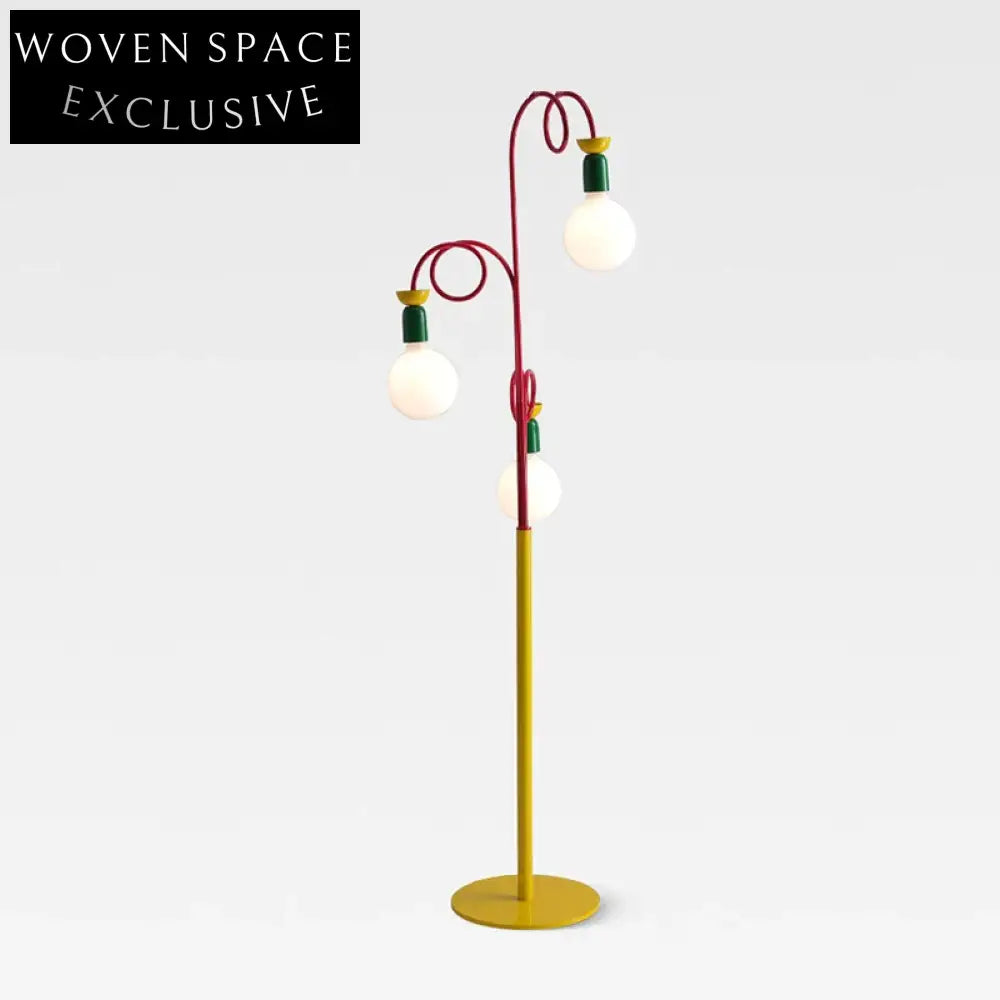 Nordic Glass Shade Metal Frame Living Room Decorative Table Lamp