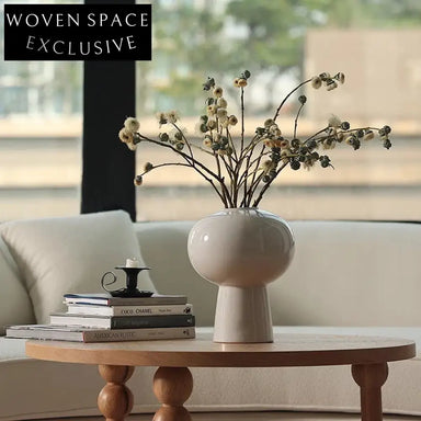 Nordic Handmade Ceramic Art Decor Small Flower Vase Set