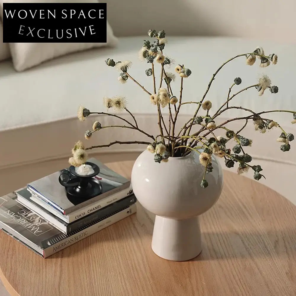 Nordic Handmade Ceramic Art Decor Small Flower Vase Set