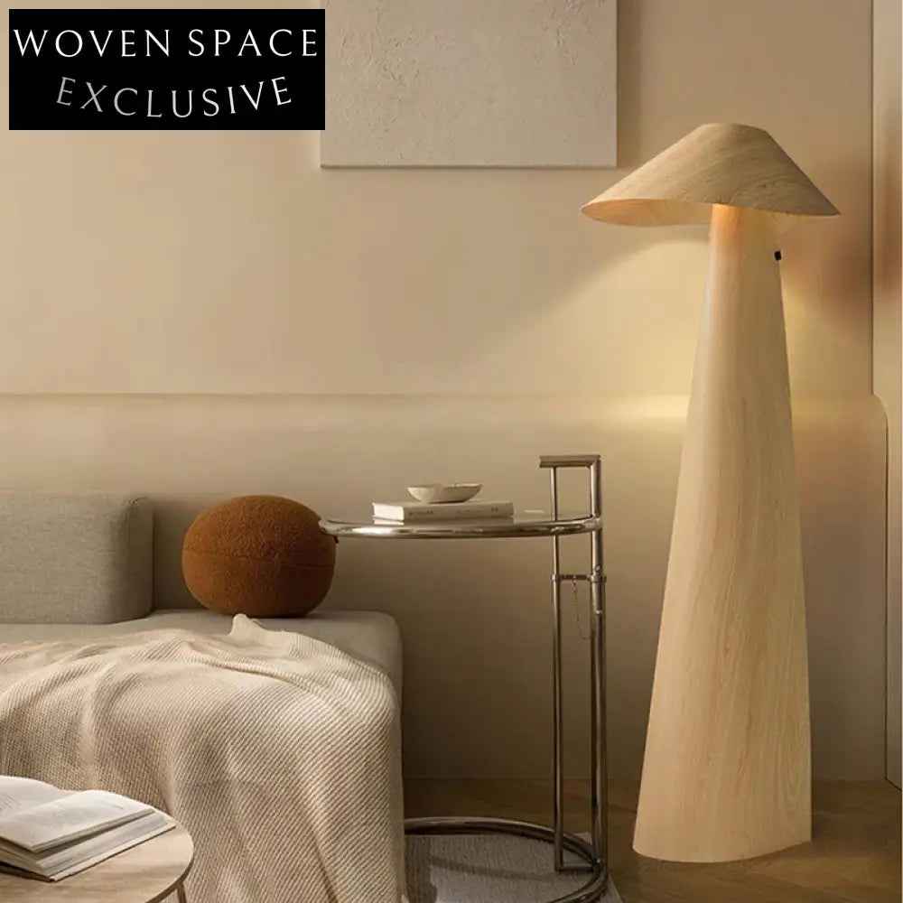 Nordic Home Decorative Metal Standing Mushroom LED Floor Lamp for Living Room