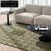 Nordic Ins Handmade Polyester Geometric Grid Area Rug - Modern Living Room Carpet
