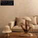 Nordic Inspired Wooden Mushroom Art Decor, Elegant Home Accent Sculpture Collection