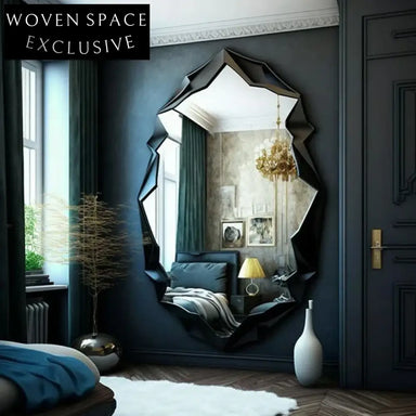 Nordic Irregular Organic Shape Decorative Wall Mirror for Home Apartment