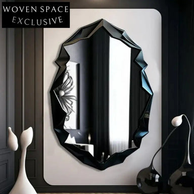 Nordic Irregular Organic Shape Decorative Wall Mirror for Home Apartment