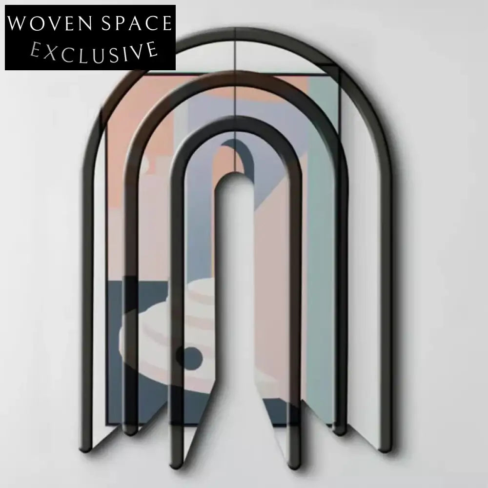 Nordic Irregular Wall Mirror Decorative Home Living Room Unique Mirror