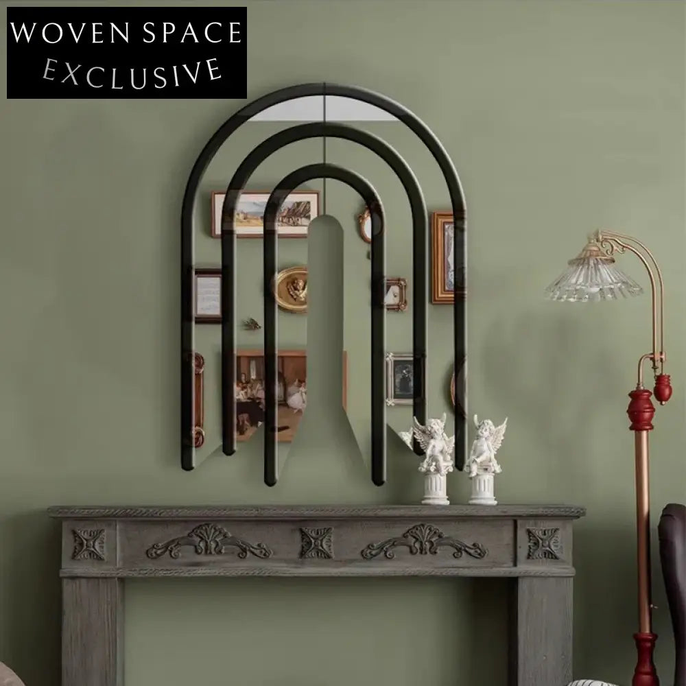 Nordic Irregular Wall Mirror Decorative Home Living Room Unique Mirror