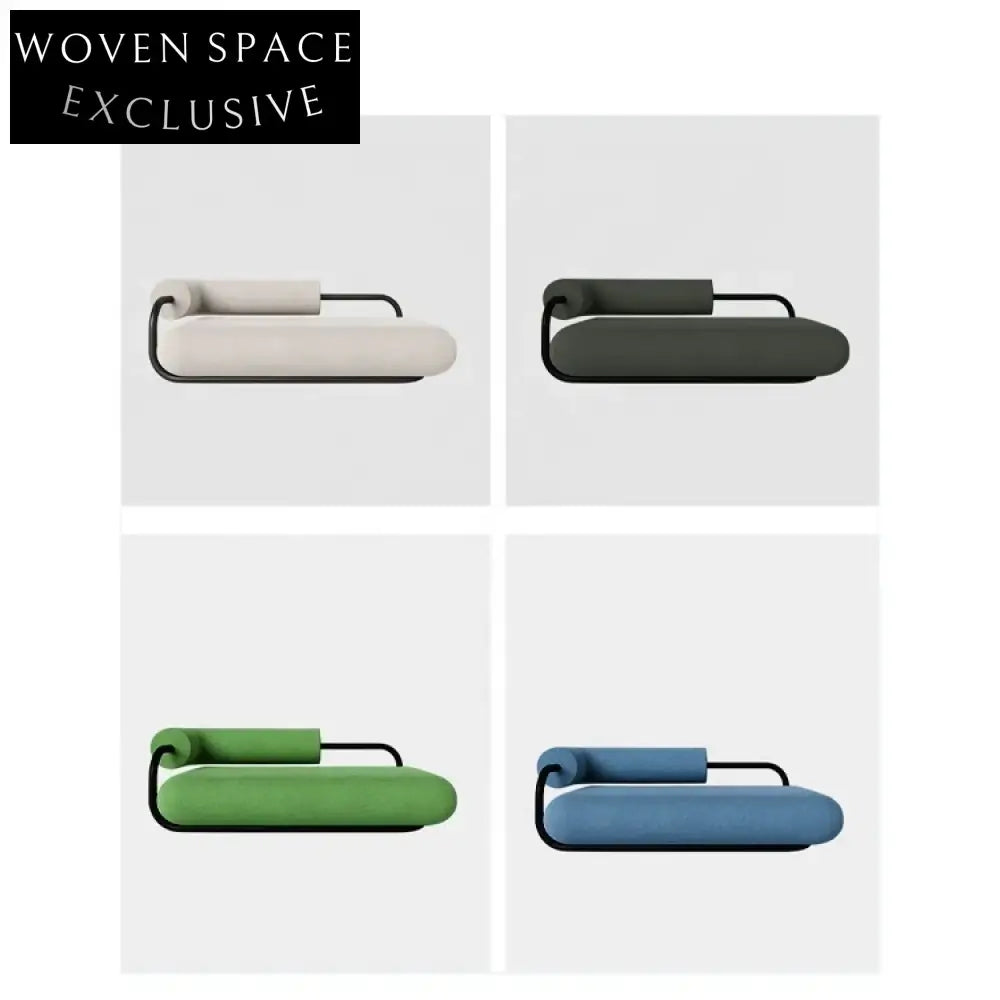 Nordic Light Luxury Fabric Modern Special-shaped Lazy Creative Leisure Sofa