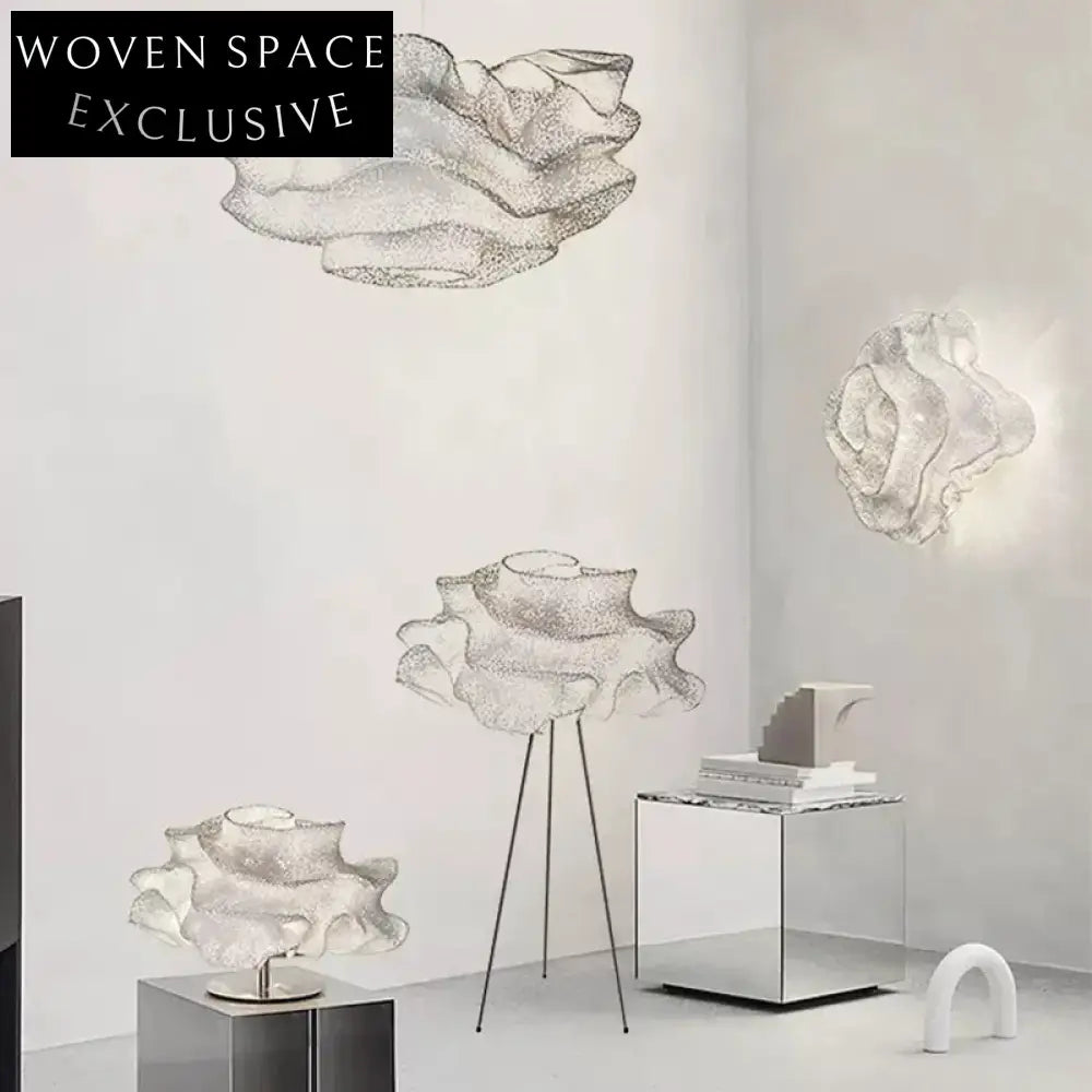 Nordic Luxury Flower Design LED Chandelier & Wall Sconce for Modern Homes