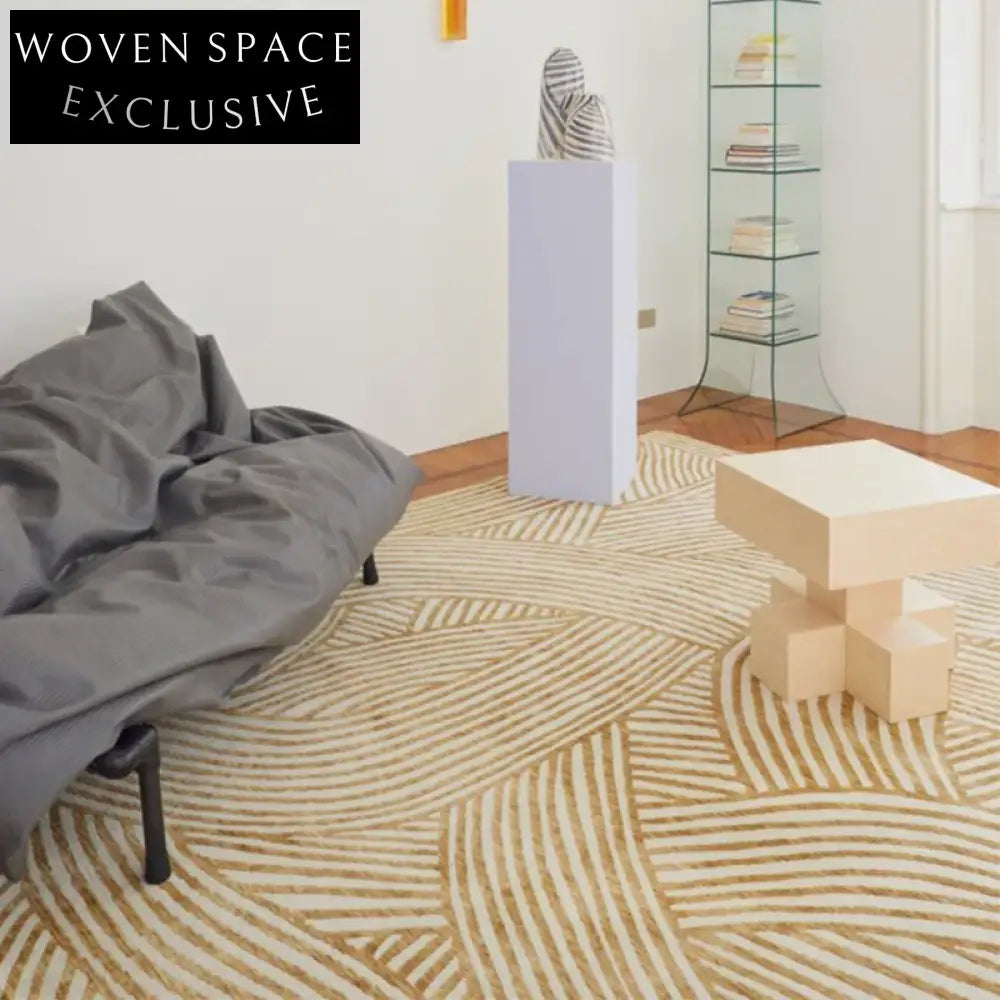 Nordic Luxury French Style Polyester Area Rug for Bedroom Living Room