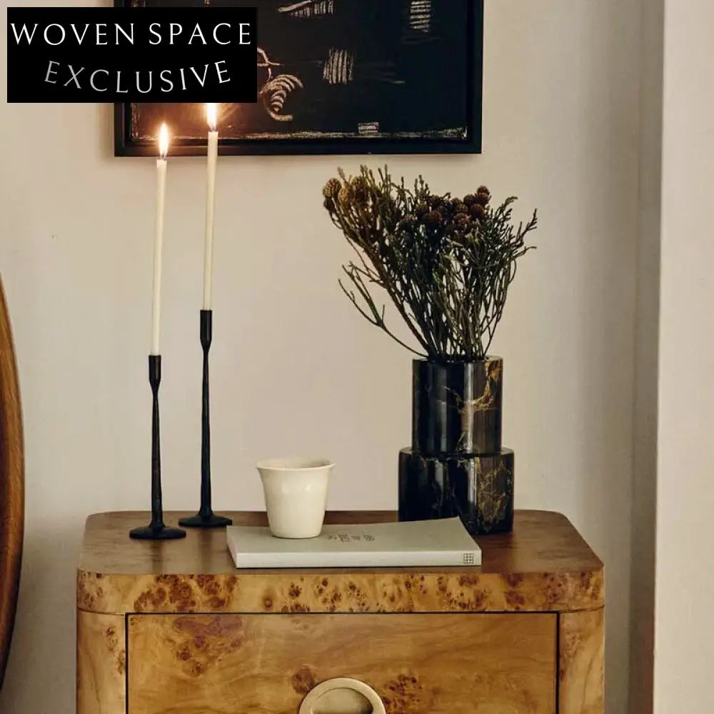 Nordic Luxury Marble Home Decor Vase Set - Elegant Table Stand