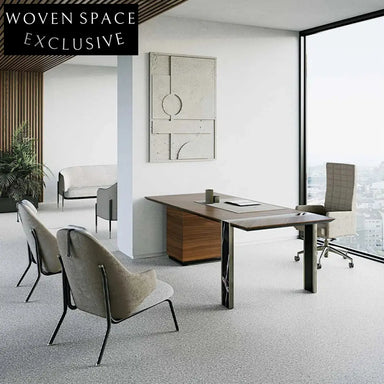 Nordic Luxury Marble Wooden Home Office CEO Desk Table for Modern Workspace