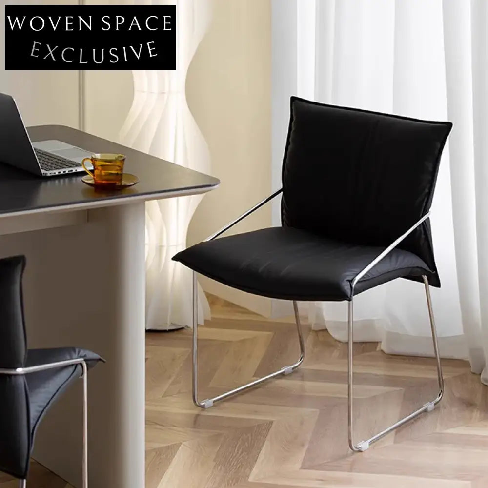 Nordic Minimalist Arm Accent Leisure Chair for Modern Living Rooms