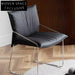 Nordic Minimalist Arm Accent Leisure Chair for Modern Living Rooms