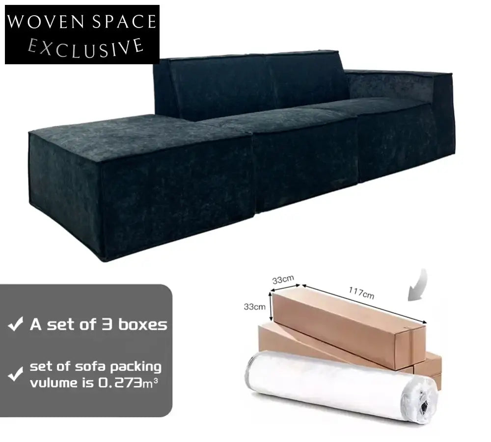 Nordic Minimalist High-Density Sponge Sofa Collection – Fashionable Home Seating Sofa