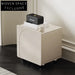 Nordic Minimalist Nightstand Cabinet with 2 Drawers for Bedroom Storage Table