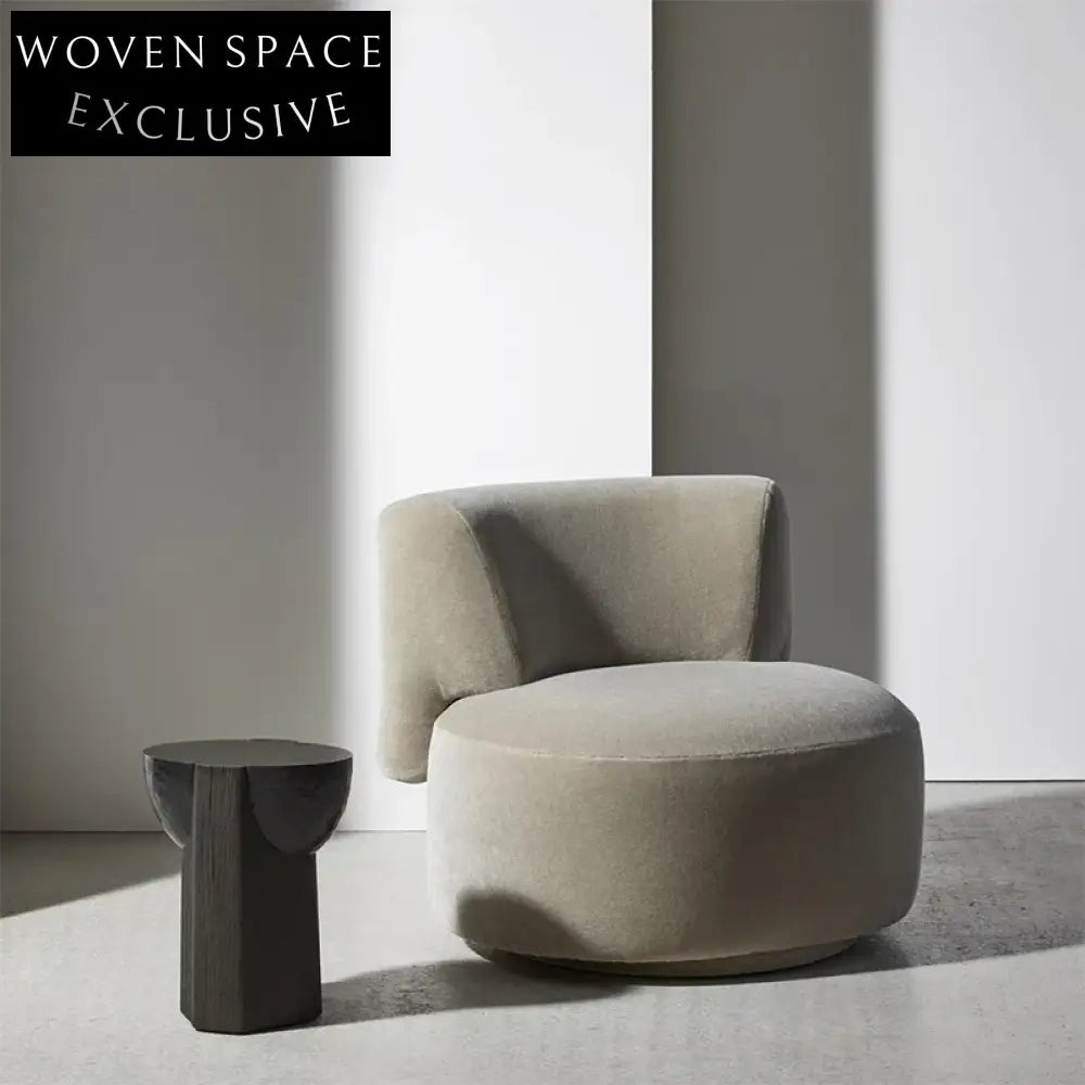 Nordic Minimalist Solid Ash Wood Sofa Bedside Side Table