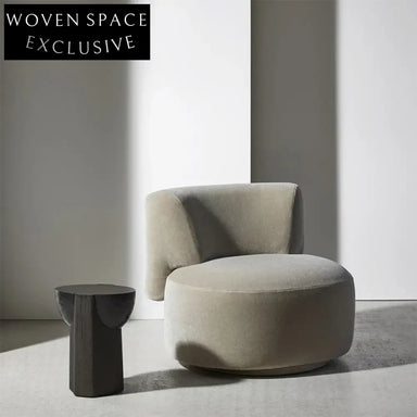 Nordic Minimalist Solid Ash Wood Sofa Bedside Side Table