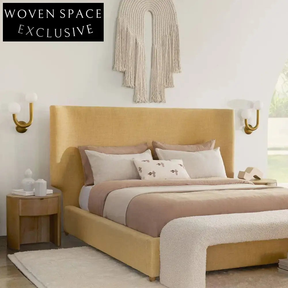 Nordic Minimalist U-Shape LED Golden Wall Sconce for Bedroom Living Room