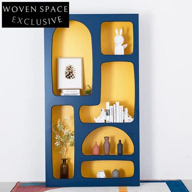 Nordic Minimalist Wabi-Sabi Cave Style Storage Display Cabinet