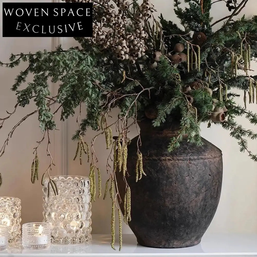 Nordic Modern Ceramic Flower Vase, Minimalist Tabletop Home Decor Accent