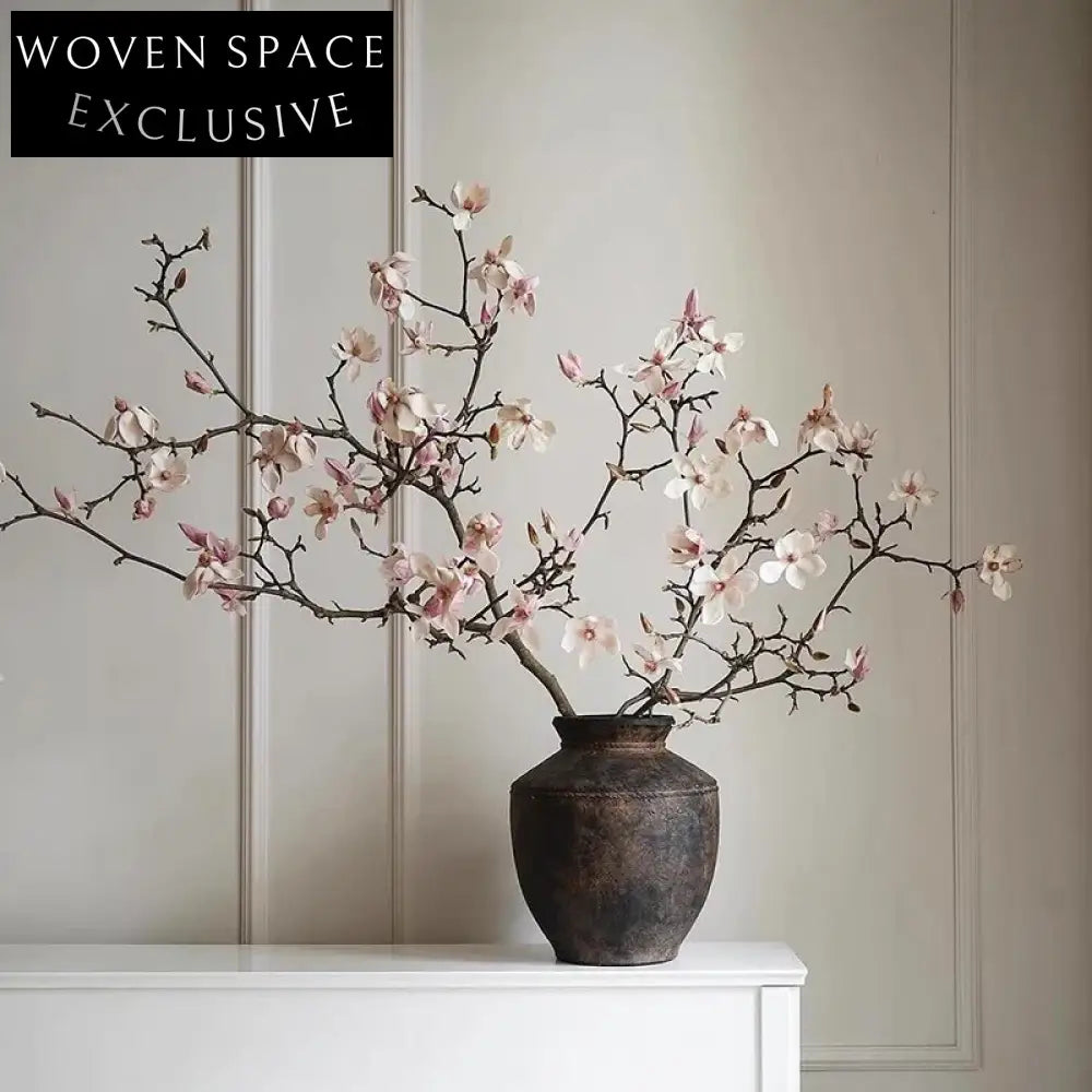Nordic Modern Ceramic Flower Vase, Minimalist Tabletop Home Decor Accent