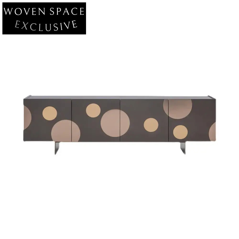 Nordic Modern Decorative Solid Wood Sideboard Cabinet Living Room Storage