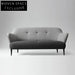 Nordic Modern Fabric Living Room Sofa, Small Apartment Comfortable Linen Couch