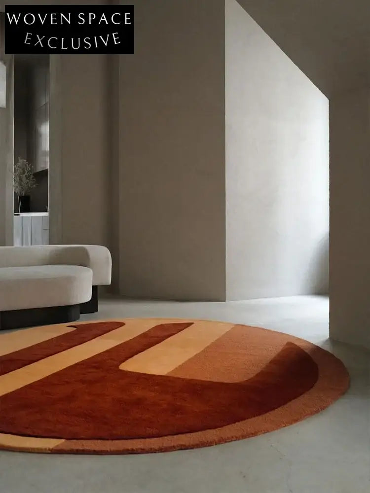 Nordic Modern Luxury Plain Area Rug – Soft Bedroom Living Room Carpet