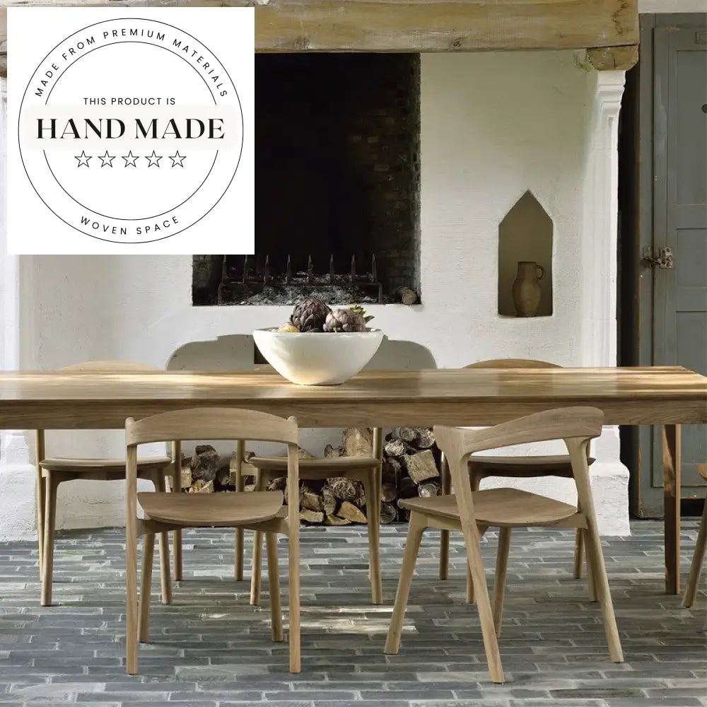 Nordic Modern Solid Ash Wood Armrest Banquet Restaurant Dining Chair