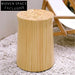 Nordic Modern Solid Wood Round Coffee Table | Bedside Sofa Side Table