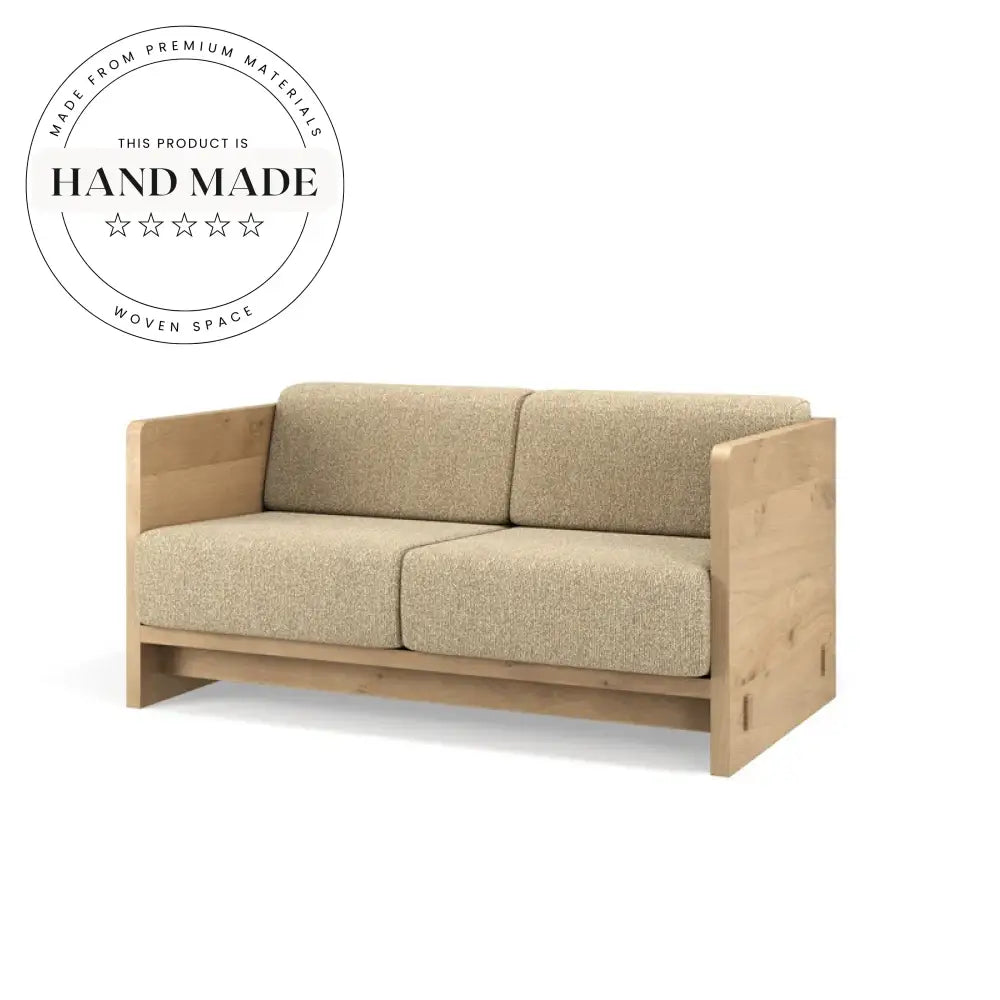 Nordic Modern Upholstered Fabric 3-Seater Living Room Furniture Sofa