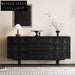 Nordic Modern Wood Sideboard Cabinet for Living Room Dining Kitchen Storage