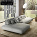 Nordic Modular Upholstery Fabric Sectional Sofa Bed for Modern Living Rooms