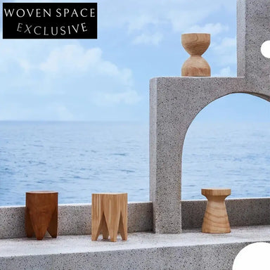 Nordic Natural Solid Wood Square Side Table for Living Room Corner