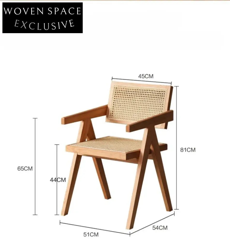 Nordic rattan chair home balcony rattan