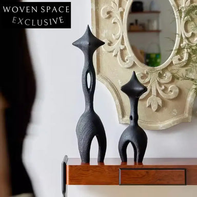 Nordic Resin Abstract Sculpture Modern Decorative Tabletop Art Ornament for Home Decor