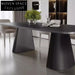 Nordic Slate Top Dining Table, Stainless Steel Base, Modern Home Furniture