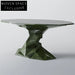 Nordic Solid Wood Broken Rock Design Dining Table