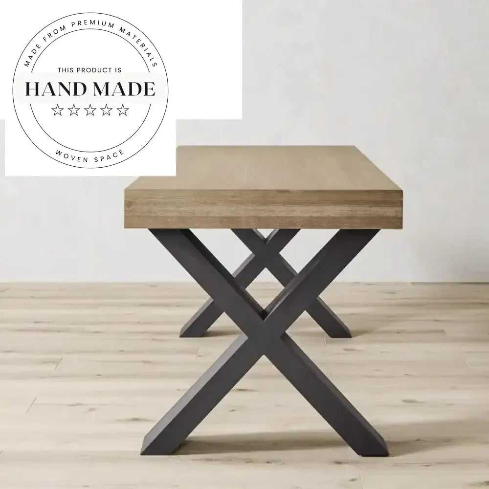 Nordic Solid Wood Computer Desk with Integrated Storage Office Desk