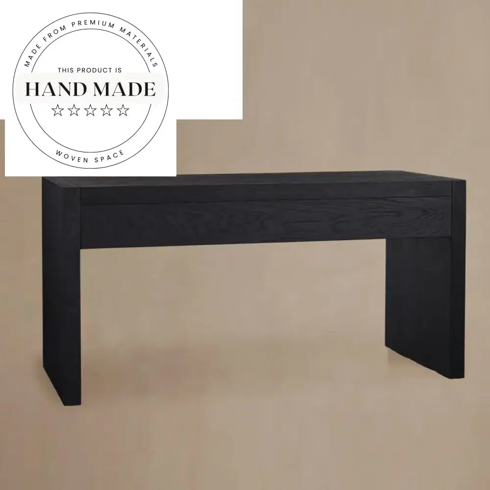 Nordic Solid Wood Computer Study Table with Drawers Office Desk