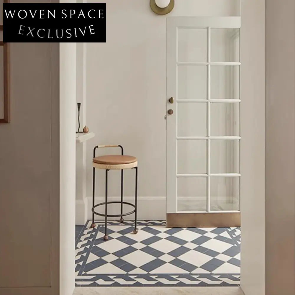 Nordic Solid Wood High Bar Stool with Sturdy Metal Legs for Kitchen Dining