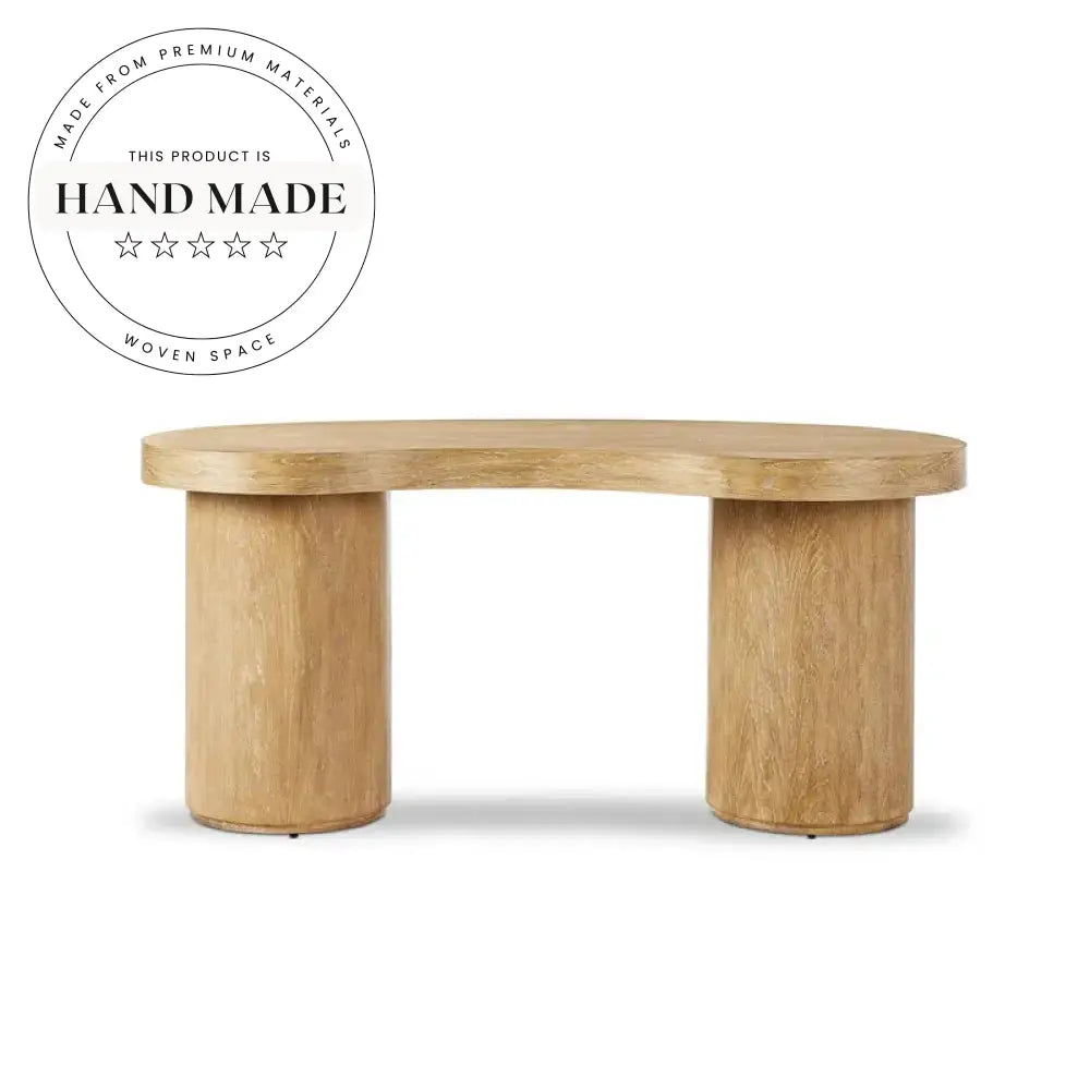 Nordic Solid Wood Modern Home Office Computer Secretaire Writing Desk