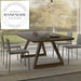 Nordic Solid Wood Rectangle Japanese Style Modern Dining Table