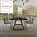 Nordic Solid Wood Rectangle Japanese Style Modern Dining Table