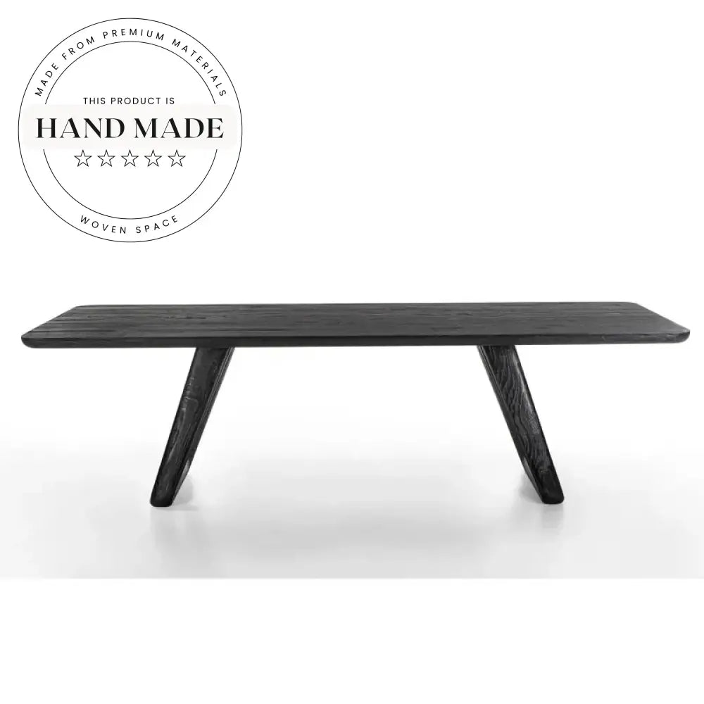 Nordic Solid Wood Rectangle Japanese Style Modern Dining Table