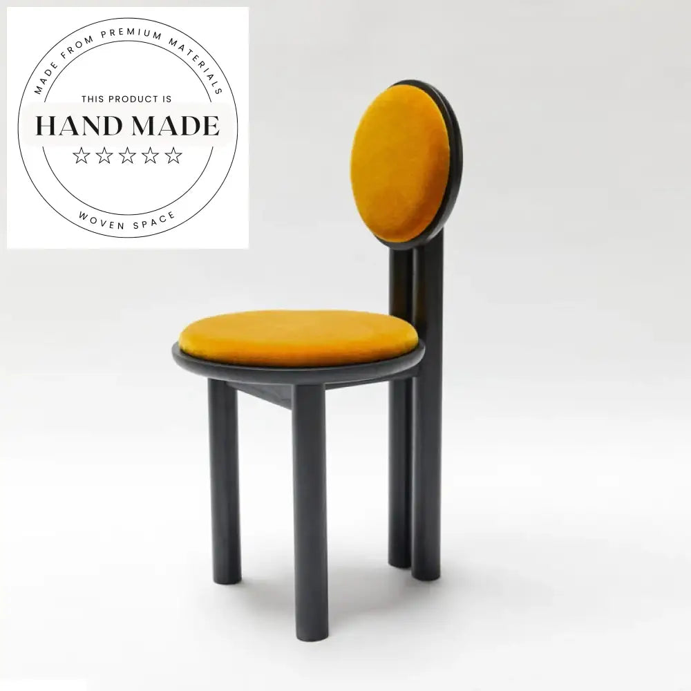 Nordic Solid Wood Round Back Modern Restaurant Wedding Dining Chair