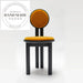 Nordic Solid Wood Round Back Modern Restaurant Wedding Dining Chair