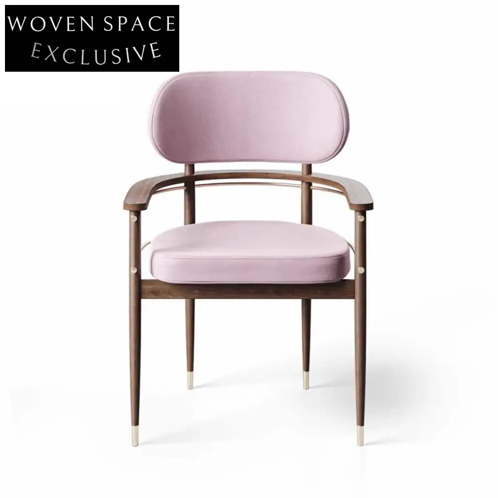 Nordic Solid Wood Upholstered Bar Stool, High Chair for Home, Cafe